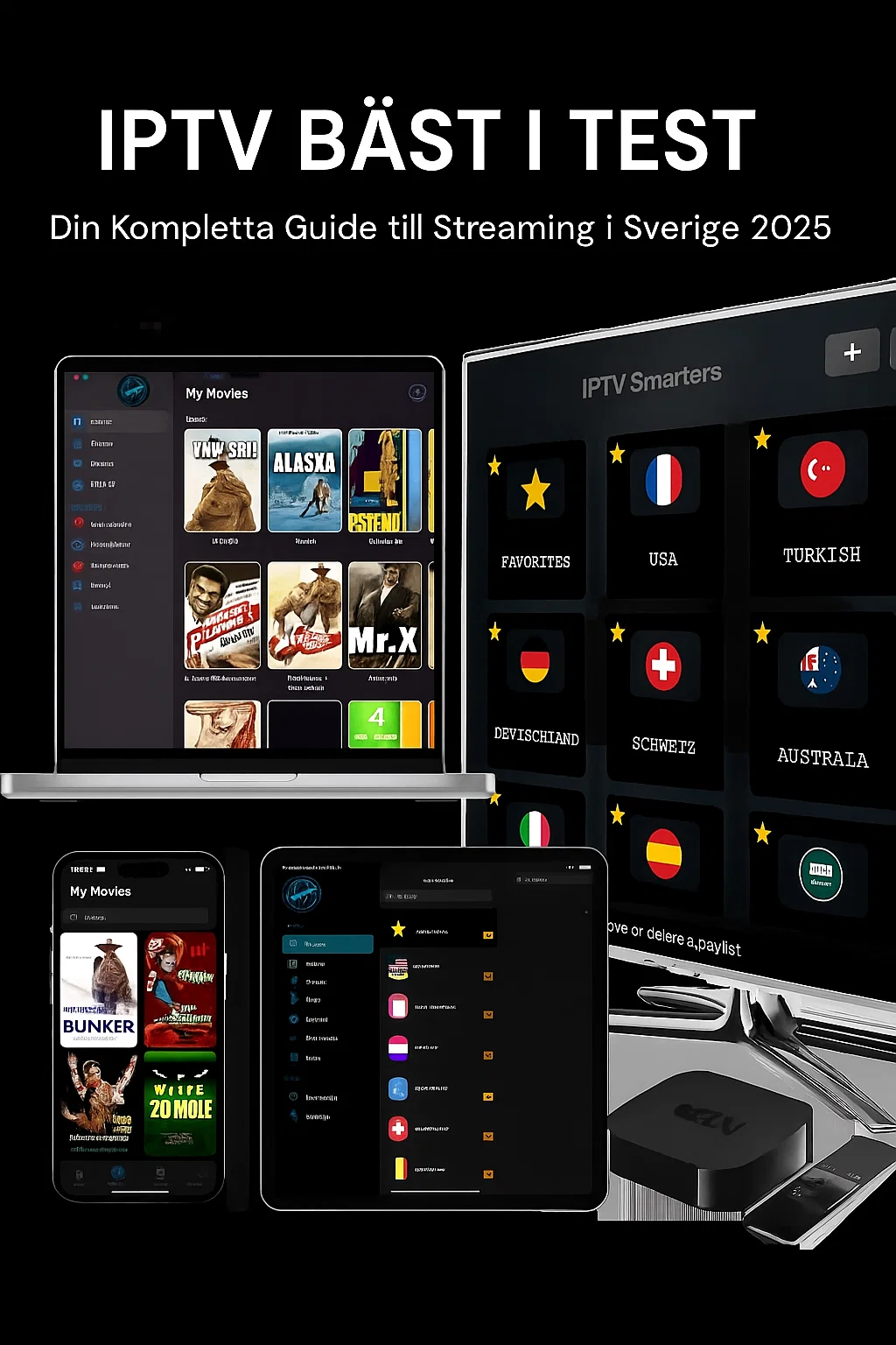 IPTV Bäst i Test: Din Kompletta Guide till Streaming i Sverige 2025